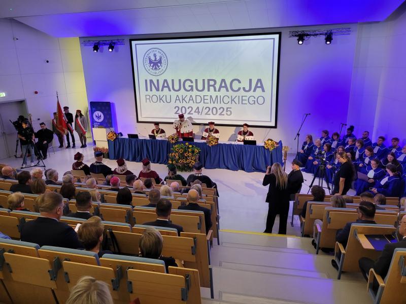 Inauguracja roku akademickiego 2024/25 w UM w Lublinie (fot. A.Guzowska)