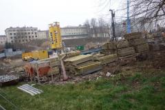 inwestycja przy Staszica 16: plac budowy 8.01.2020